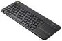 Logitech K400 Plus Teclado Inalámbrico con Panel Táctil QWERTY Polaco USB Negro