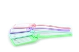 Portanombre Officebox Con Colgador Blush Paquete De 24