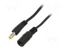 ESPE Cable de alimentación plano DC 5,5/2,1 de 2m