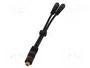 GOOBAY Cable RCA - RCA de 0,2m con conectores dorados