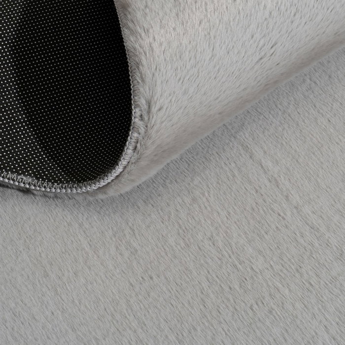 Alfombra Gris Poliester 160 X 2,70 X 230 cm Alfombra Gris Poliester 160 X 2,70 X 230 cm