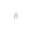 Bachmann 900.003 Enchufe de alimentación eléctrica Blanco