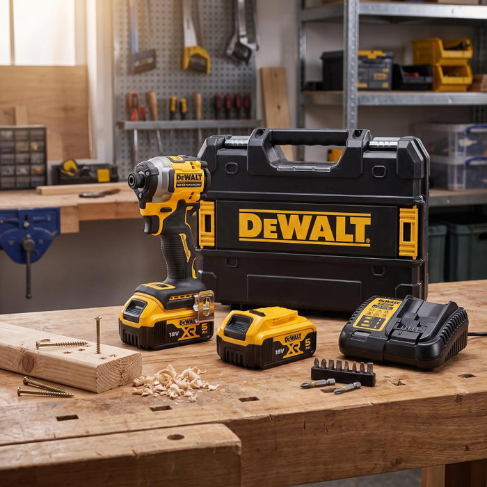 DEWALT DCF850P2T-QW Atornillador de Impacto Compacto 18V sin Escobillas DEWALT DCF850P2T-QW Atornillador de Impacto Compacto 18V sin Escobillas