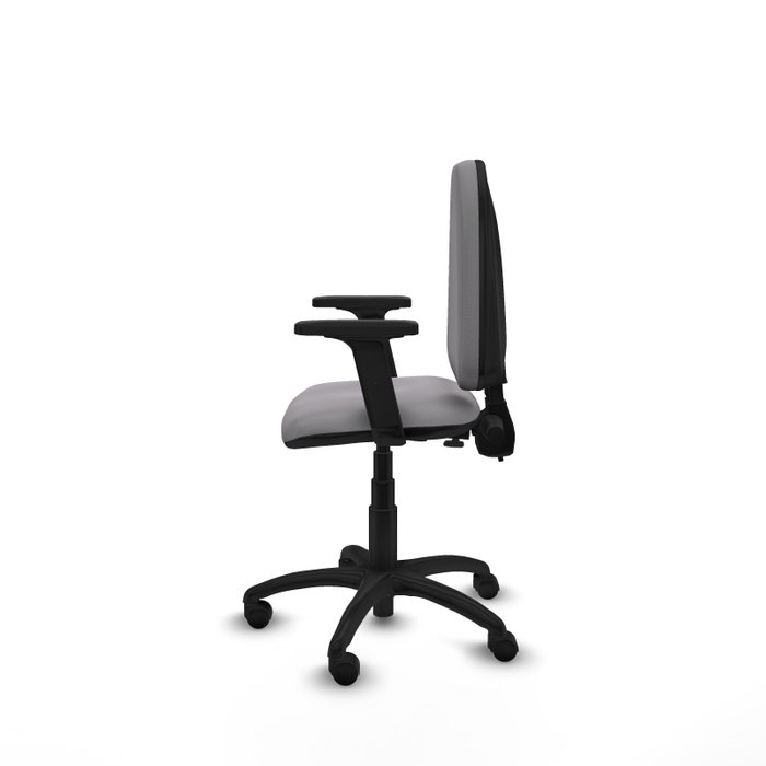 PIQUERAS Y CRESPO Silla de oficina Aýna Gris con Brazos 2D