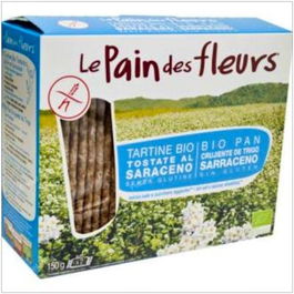 Le Pain des Fleurs Cracker Trigo Sarraceno 300Gr. Bio Sg S/Sal Vegan