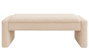 DKD Home Decor Descalcadora de Chenilla y Madera con Tapa Beige