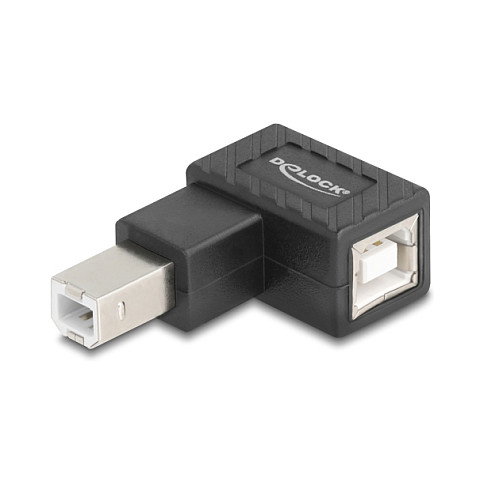 DeLOCK 67206 Adaptador USB Tipo-B Macho a Tipo-B Hembra Angular 90° Derecha