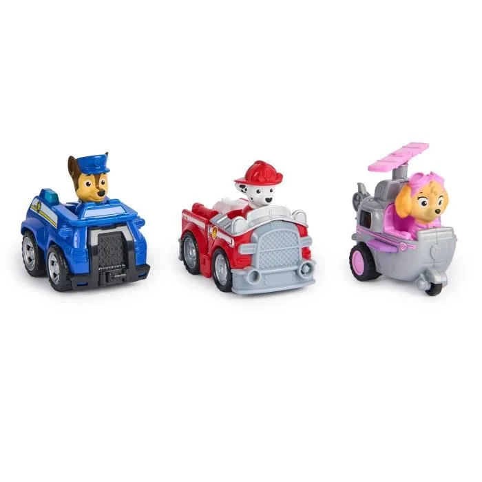 Spin Master SPI681147024854 Pack de 3 Vehículos de Fricción Retro Paw Patrol Spin Master SPI681147024854 Pack de 3 Vehículos de Fricción Retro Paw Patrol