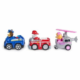 Spin Master Pack de 3 Vehículos de Fricción Retro Paw Patrol