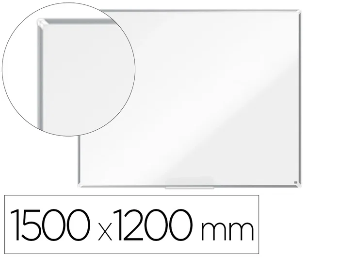 NOBO Pizarra Blanca Magnética Premium Plus Acero Vitrificado 150x120 cm NOBO Pizarra Blanca Magnética Premium Plus Acero Vitrificado 150x120 cm