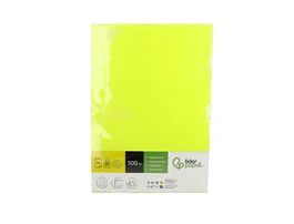 Liderpapel Papel Color DIN A3 Amarillo Neón 80 g