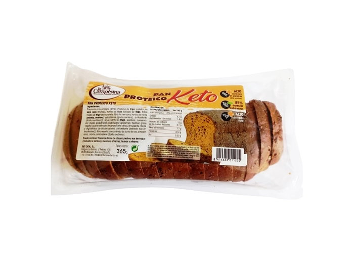 LA CAMPESINA Pan de Molde Proteico Keto 397.333g LA CAMPESINA Pan de Molde Proteico Keto 397.333g