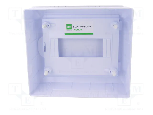 ELEKTRO-PLAST NASIELSK Carcasa para aparatos modulares ECONOMIC BOX de 8 módulos, blanca ELEKTRO-PLAST NASIELSK Carcasa para aparatos modulares ECONOMIC BOX de 8 módulos, blanca