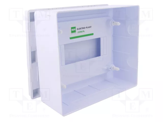 ELEKTRO-PLAST NASIELSK Carcasa para aparatos modulares ECONOMIC BOX de 8 módulos, blanca ELEKTRO-PLAST NASIELSK Carcasa para aparatos modulares ECONOMIC BOX de 8 módulos, blanca