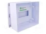 ELEKTRO-PLAST NASIELSK Carcasa para aparatos modulares ECONOMIC BOX de 8 módulos, blanca