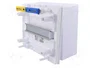 ELEKTRO-PLAST NASIELSK Carcasa para aparatos modulares ECONOMIC BOX de 8 módulos, blanca