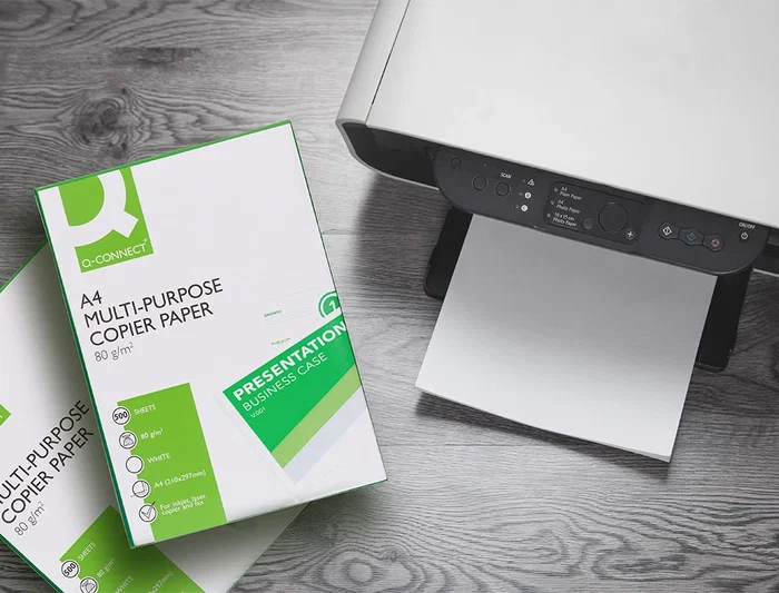 Q-Connect Papel Fotocopiadora Economy Din A4 80 Gramos Paquete de 500 Hojas