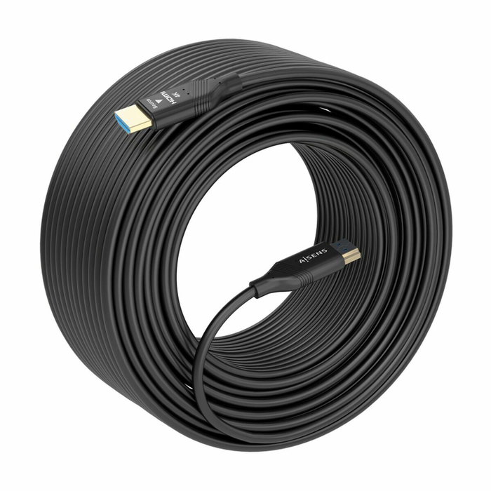Aisens Cable HDMI 2.0 AOC Premium 4K@60Hz 18Gbps 30m Negro Aisens Cable HDMI 2.0 AOC Premium 4K@60Hz 18Gbps 30m Negro