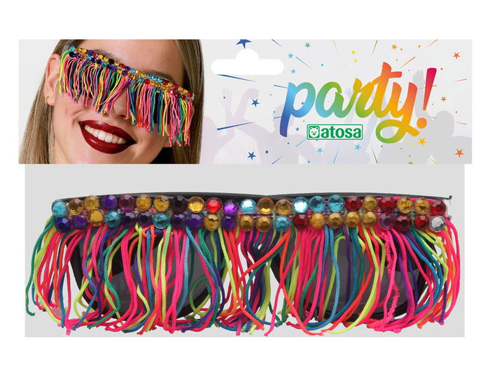 Gafas Flecos Multicolor Carnaval para Mujer Adulto Gafas Flecos Multicolor Carnaval para Mujer Adulto