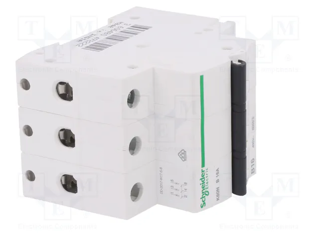 SCHNEIDER ELECTRIC Interruptor magnetotérmico ACTI9 K60N 16A 3P 6kA SCHNEIDER ELECTRIC Interruptor magnetotérmico ACTI9 K60N 16A 3P 6kA