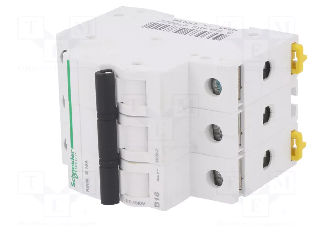SCHNEIDER ELECTRIC Interruptor magnetotérmico ACTI9 K60N 16A 3P 6kA SCHNEIDER ELECTRIC Interruptor magnetotérmico ACTI9 K60N 16A 3P 6kA