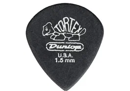 DUNLOP Pack de 12 Púas Tortex Jazz Pitch Black - 1,50 mm