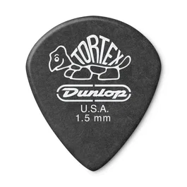 Dunlop Púas Tortex Jazz III Pitch Black 1,50 mm (Pack de 12)