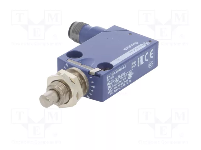 TELEMECANIQUE SENSORS Interruptor de fin de carrera XCMD21F0C12 con espárrago Ø7mm