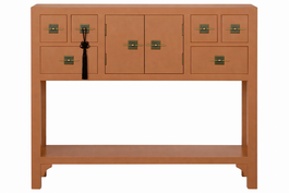 DKD Home Decor Consola Masako Oriental Moka