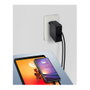 ICY BOX IB-PS101-PD Cargador USB de 90W con cable USB-C integrado de 1,8 m