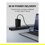 ICY BOX IB-PS101-PD Fuente de Alimentación Universal para Portátil USB-C 90W, 1.8m