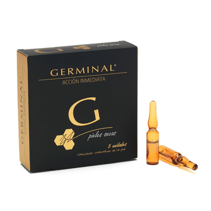 Germinal ACCIÓN INMEDIATA pieles secas ampollas 5 x 1,5 ml