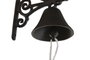 DKD Home Decor Campana Mediterraneo Marron Negro Hierro Colado 10 x 17 x 16 cm
