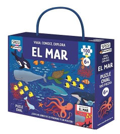 M4 MANOLITO BOOKS EDITORIAL Mar, El. (Maletín: Puzle 100 Piezas)