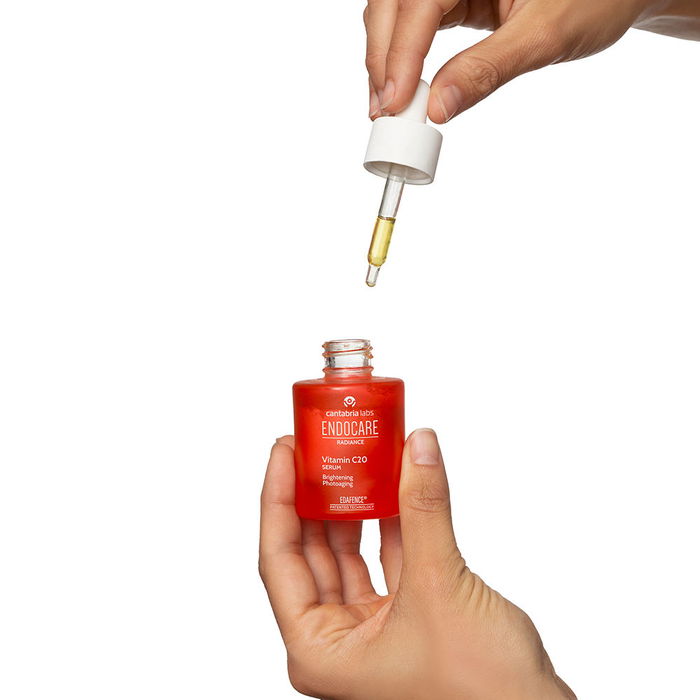 Endocare Sérum Radiance C 20% Vitamina C Antioxidante 30 ml - Tratamiento Anti-Edad para Piel Firme e Iluminada