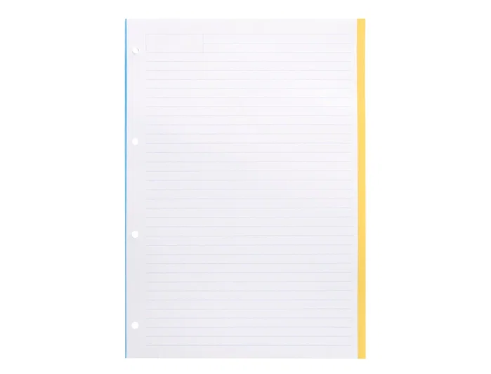 Antartik Recambio A4 100 Hojas 100g Rayado Horizontal Bandas 5 Colores Antartik Recambio A4 100 Hojas 100g Rayado Horizontal Bandas 5 Colores