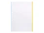 Antartik Recambio A4 100 Hojas 100g Rayado Horizontal Bandas 5 Colores