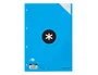 Antartik Recambio A4 100 Hojas 100g Rayado Horizontal Bandas 5 Colores