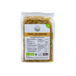 ECO SALIM FIDEOS FINOS con verduras 250gr. BIO VEGAN