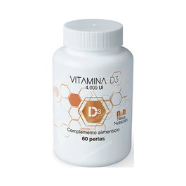N&N NOVA NUTRICION Vitamina D3 4000 UI 60 Perlas