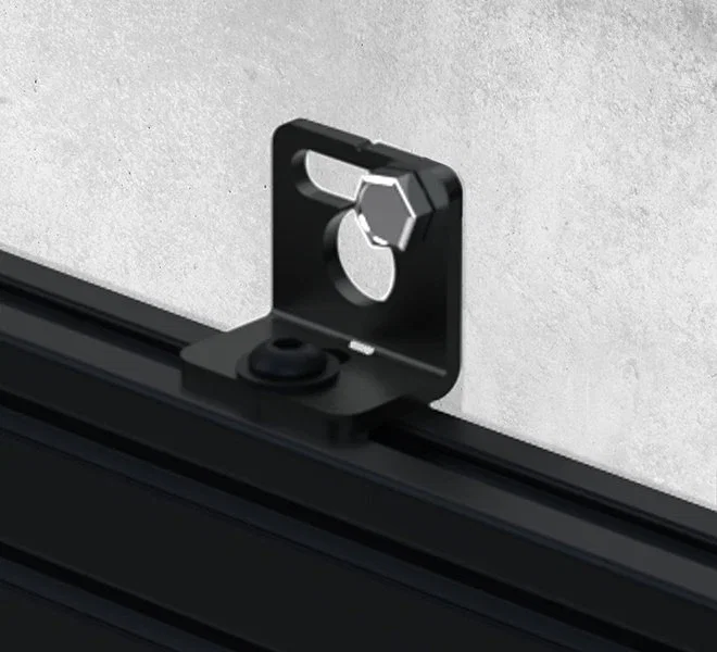 B-Tech Soporte BT8390-WFK8 Negro, Capacidad Máxima de Peso 80 kg, Profundidad 29.8 mm, Altura 202 mm