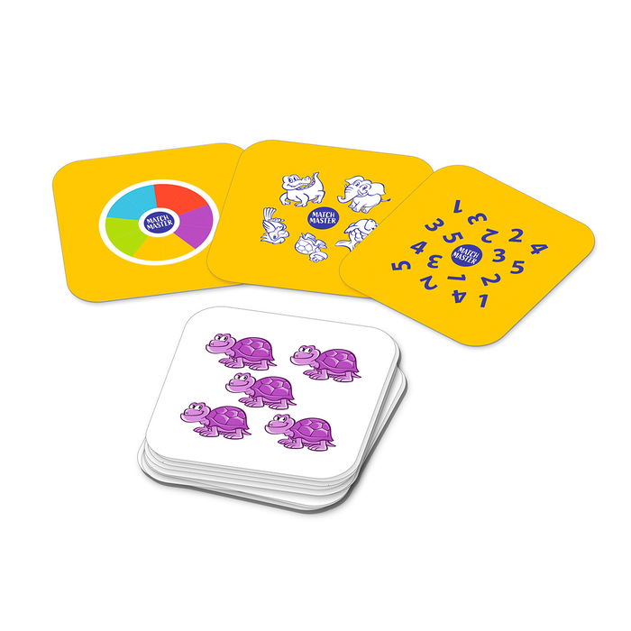 Lúdilo Match Master 803462 Juego de Cartas Veloz y Divertido de Coincidencias Cambiantes para Niños +5 Años