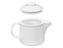 VESSIA Tetera de Porcelana Blanca 600ml