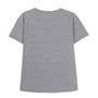 Camiseta de Manga Corta Mujer Mickey Mouse Gris Gris oscuro XL