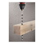 Wolfcraft Broca para vigas de madera, vástago hexagonal, ø10,00 x 400 mm