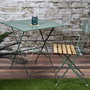 Home Deco Factory Mesa Plegable Exterior 70x70x71 cm