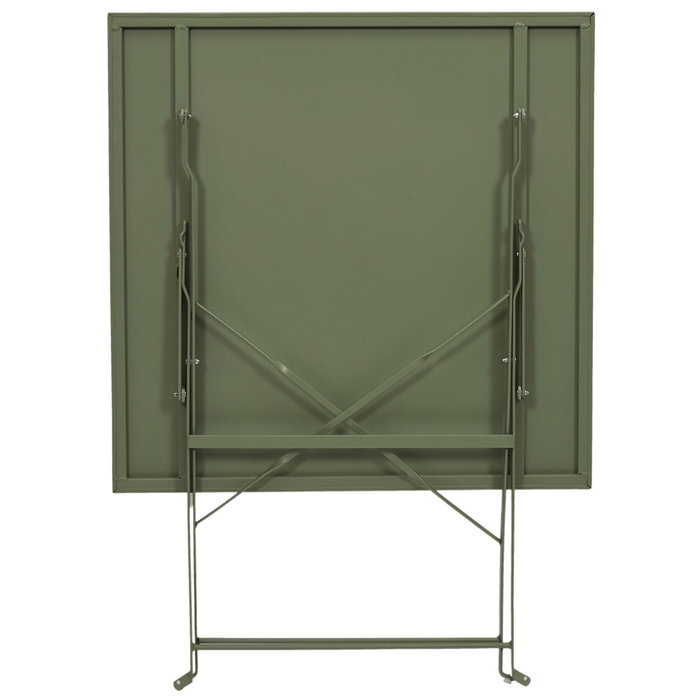 Home Deco Factory Mesa Plegable Exterior 70x70x71 cm