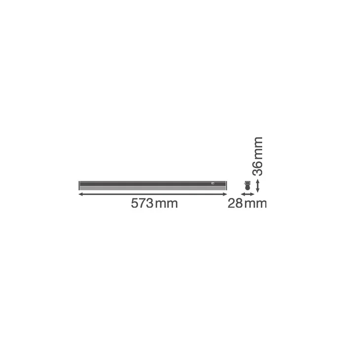 LEDVANCE Luminaria LED Lineal Compact 8W 800Lm 4000K Blanco Natural LEDVANCE Luminaria LED Lineal Compact 8W 800Lm 4000K Blanco Natural