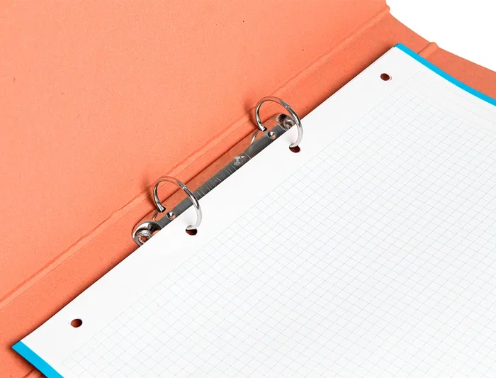 Liderpapel Carpeta de 2 Anillas 25mm Folio en Cartón Color Cuero