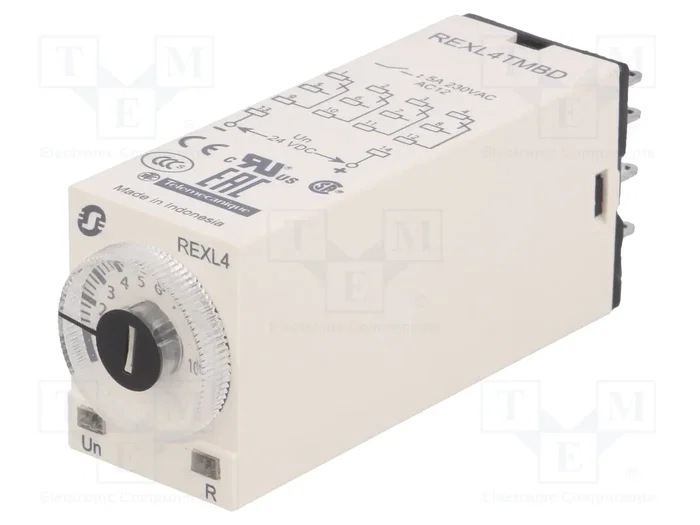 SCHNEIDER ELECTRIC Zelio Time Relé de tiempo 24VDC 4PDT SCHNEIDER ELECTRIC Zelio Time Relé de tiempo 24VDC 4PDT